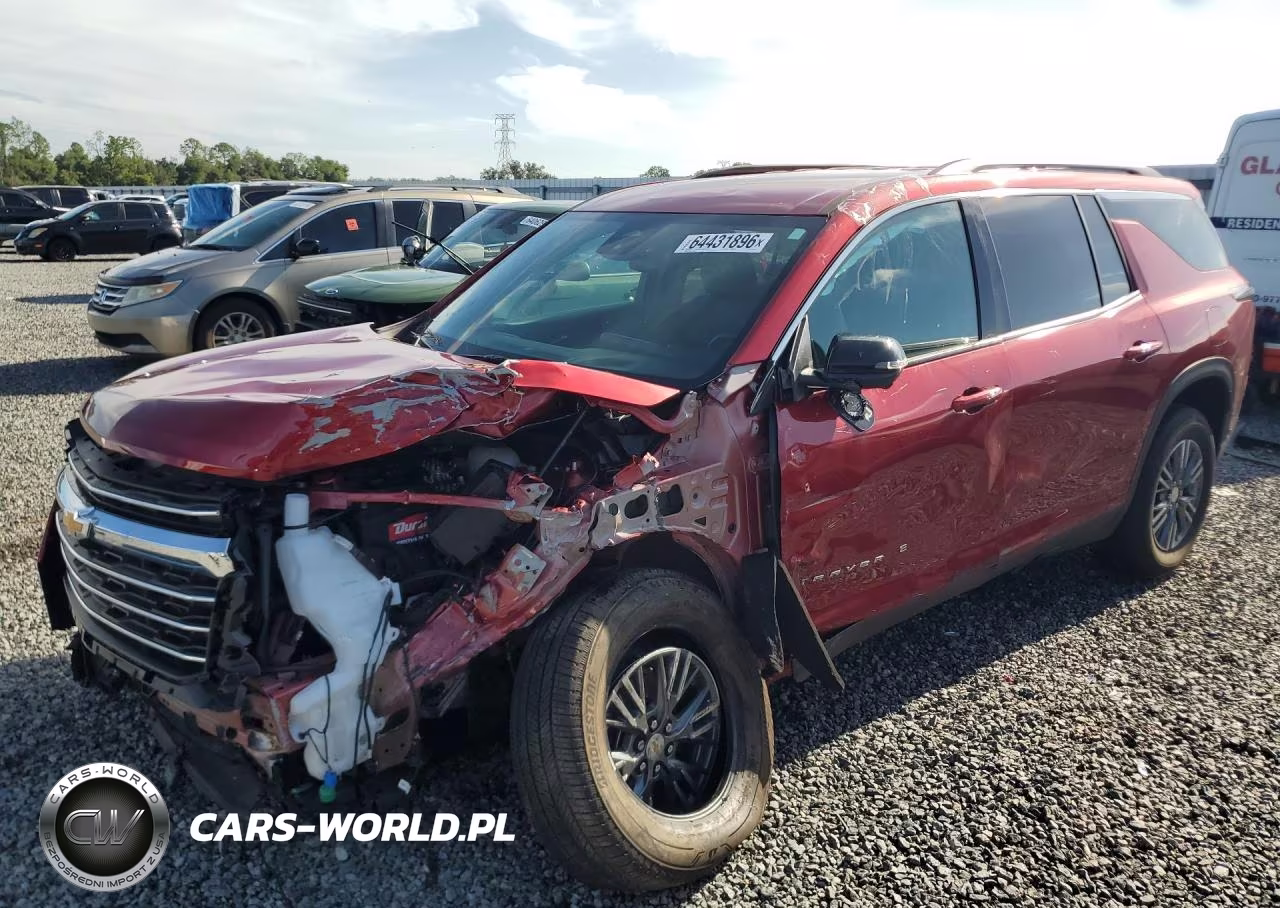 2025 Chevrolet Traverse Lt VIN:1GNERGRS1SJ227940 - 1