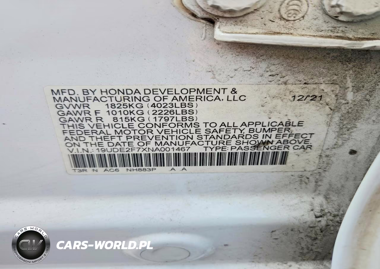 2022 Acura Ilx Premium VIN:19UDE2F7XNA001467 - 12