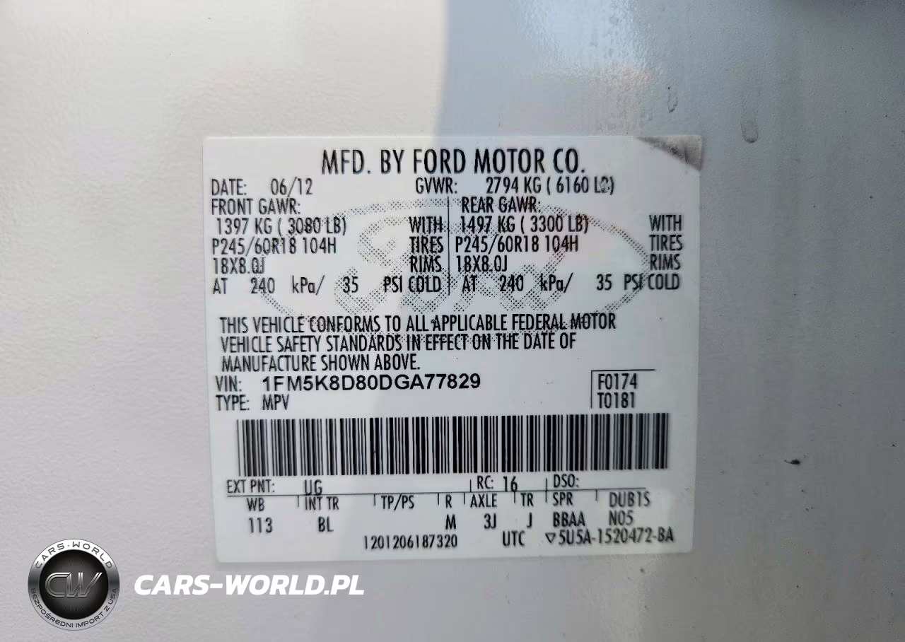 2013 Ford Explorer Xlt VIN:1FM5K8D80DGA77829 - 14