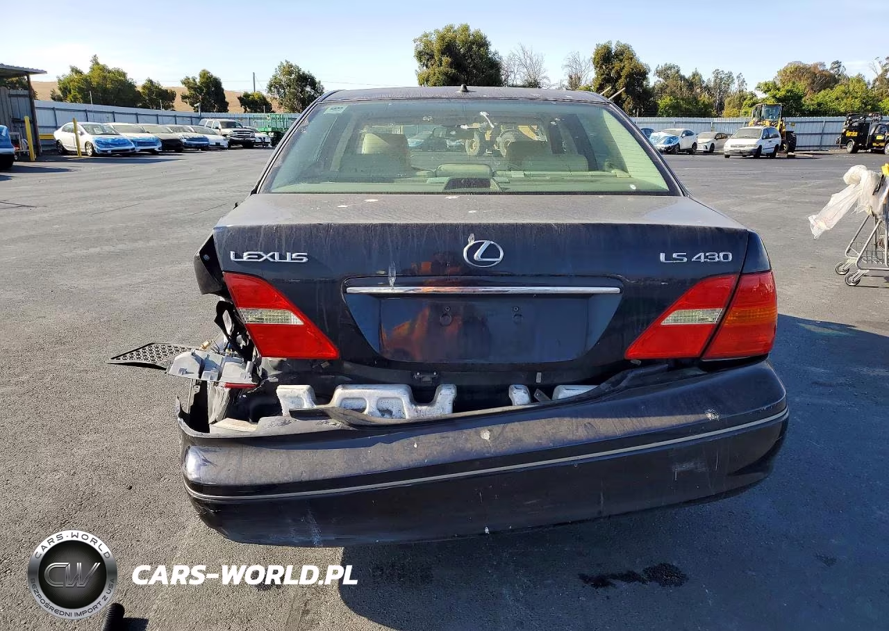 2003 Lexus Ls 430 VIN:JTHBN30FX30115398 - 6