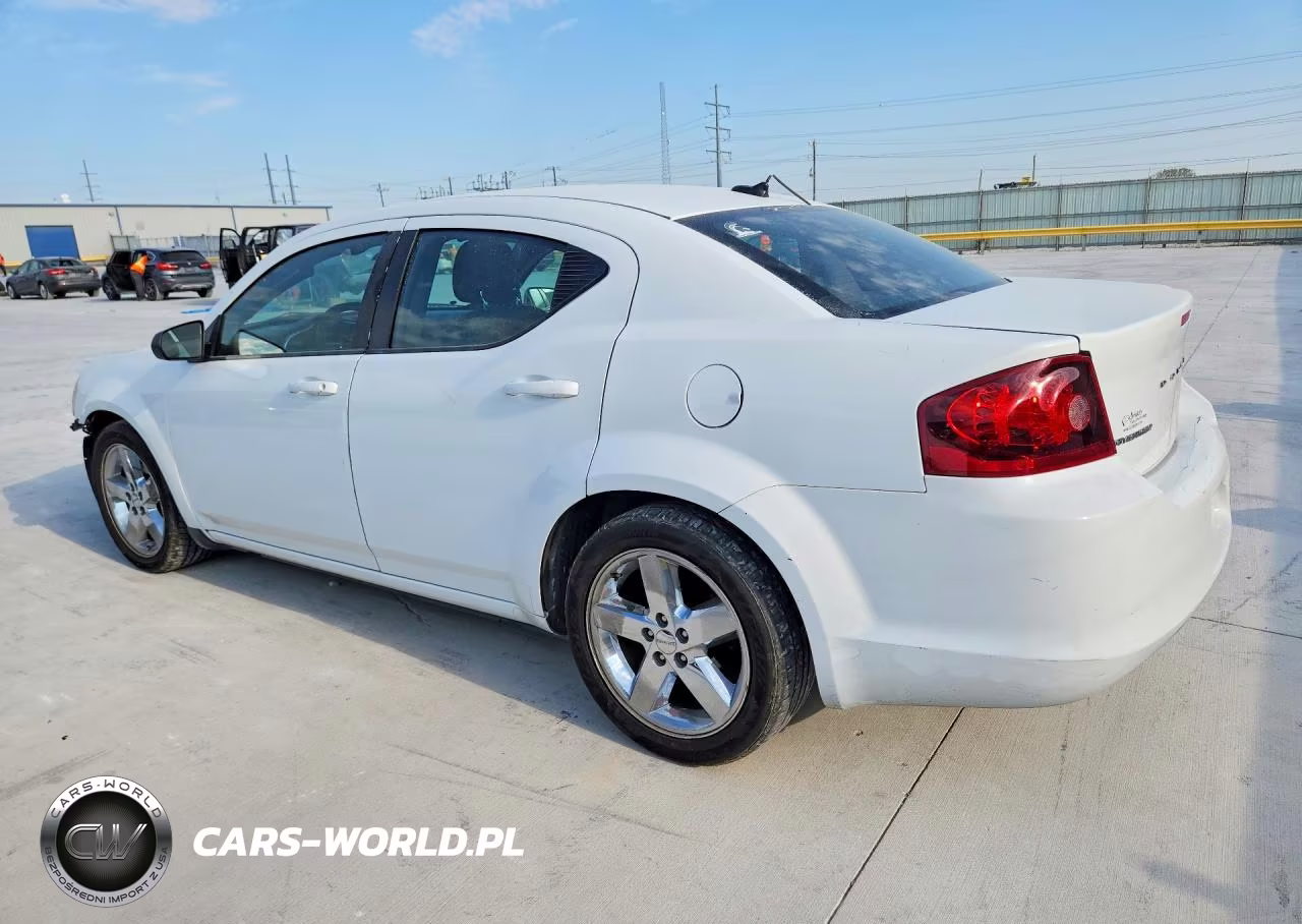 2012 Dodge Avenger Se VIN:1C3CDZAB1CN141421 - 2