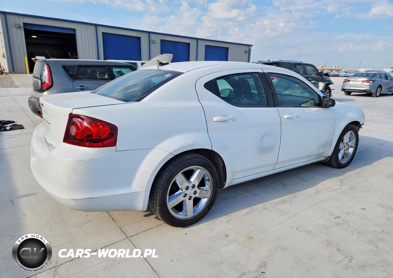 2012 Dodge Avenger Se VIN:1C3CDZAB1CN141421 - 3