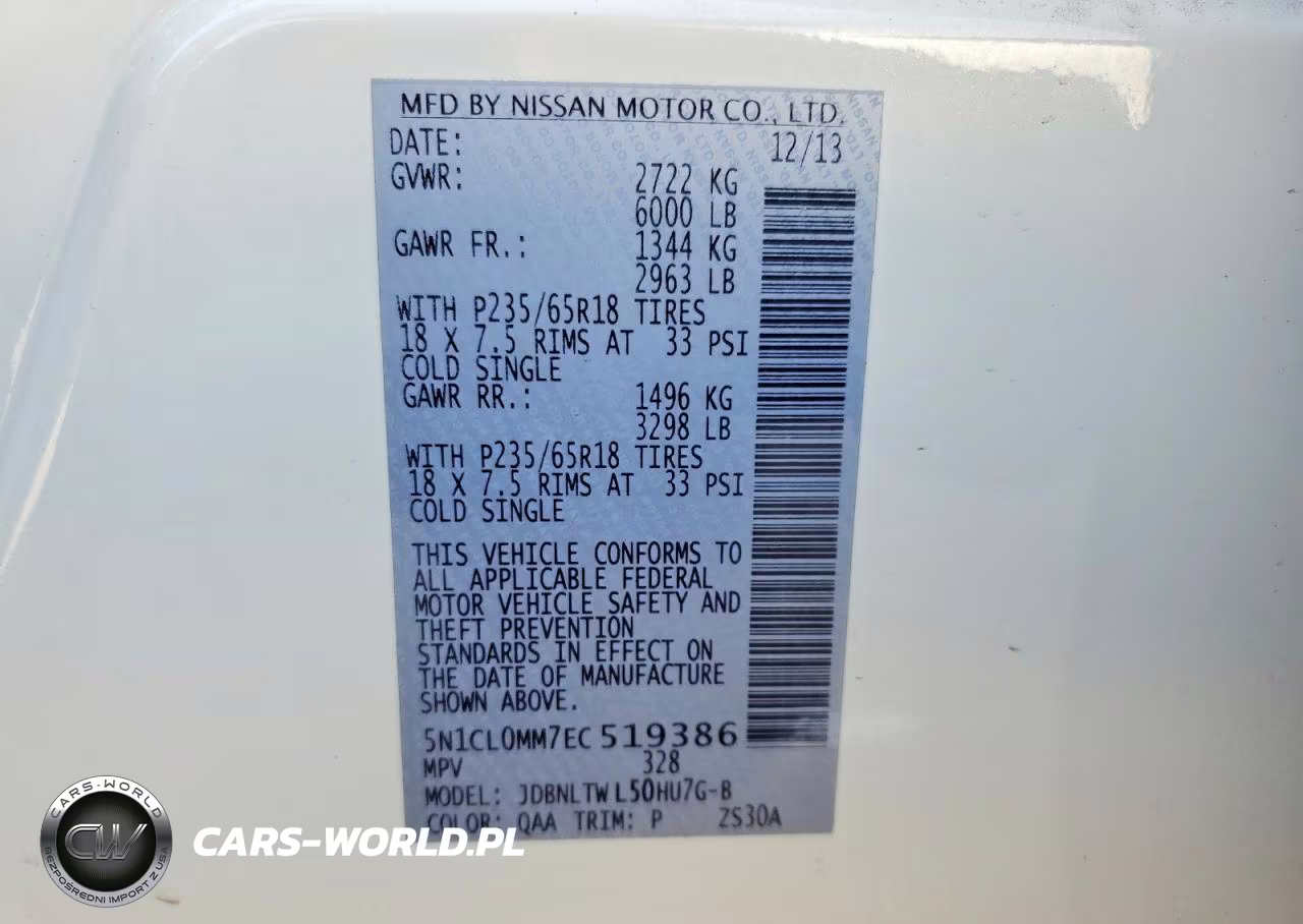 2014 Infiniti Qx60 Hybrid VIN:5N1CL0MM7EC519386 - 13