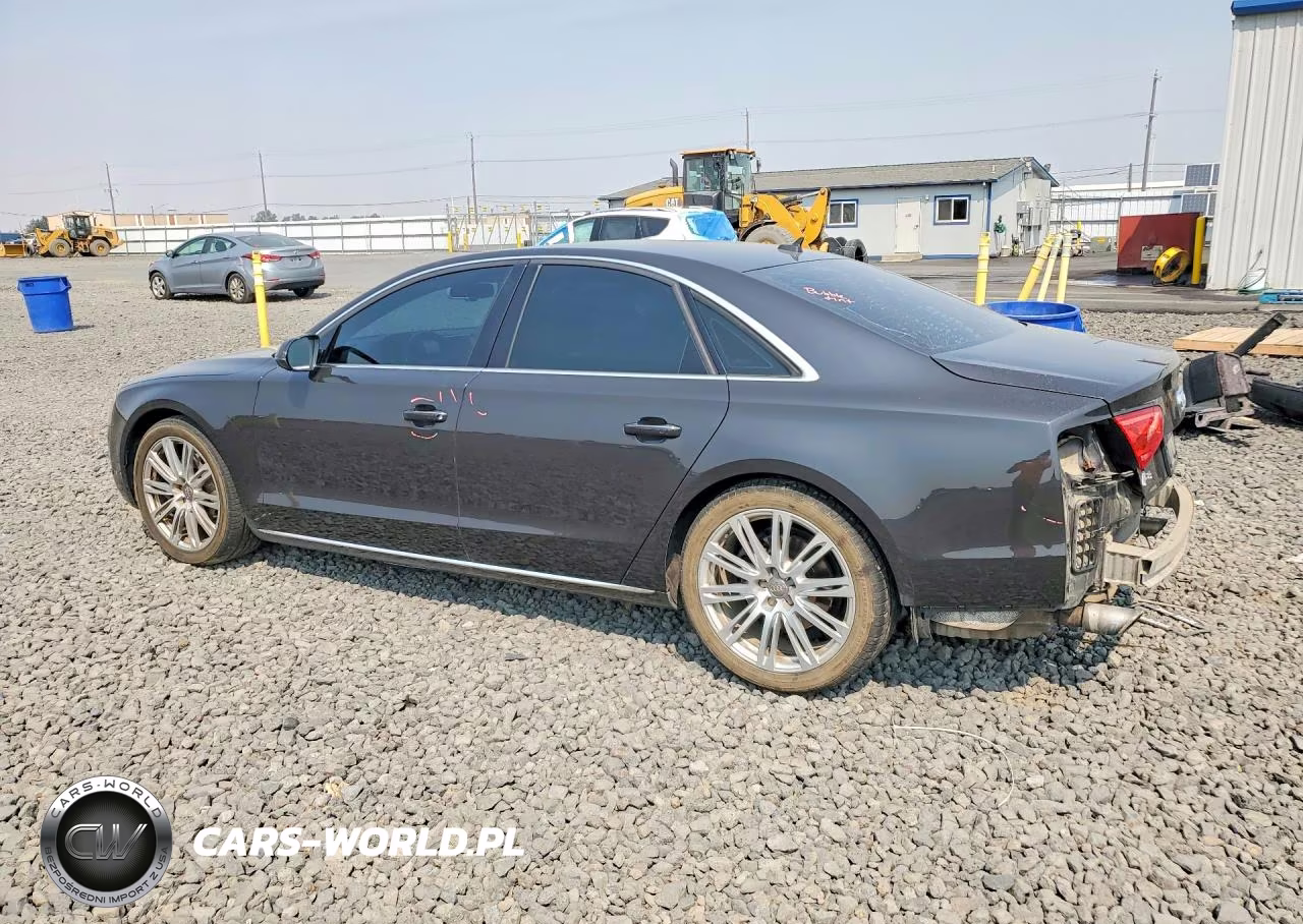 2013 Audi A8 Quattro VIN:WAUAGAFD0DN005754 - 2