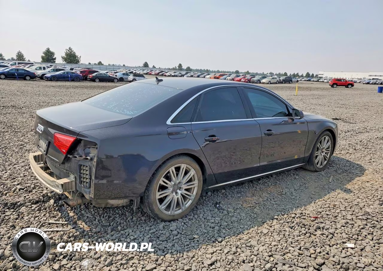 2013 Audi A8 Quattro VIN:WAUAGAFD0DN005754 - 3