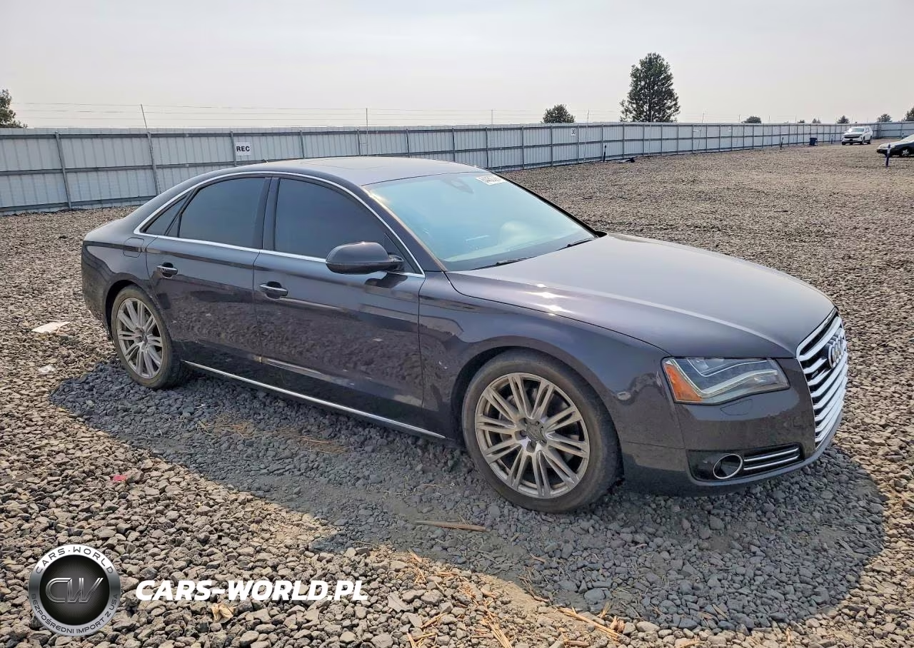 2013 Audi A8 Quattro VIN:WAUAGAFD0DN005754 - 4