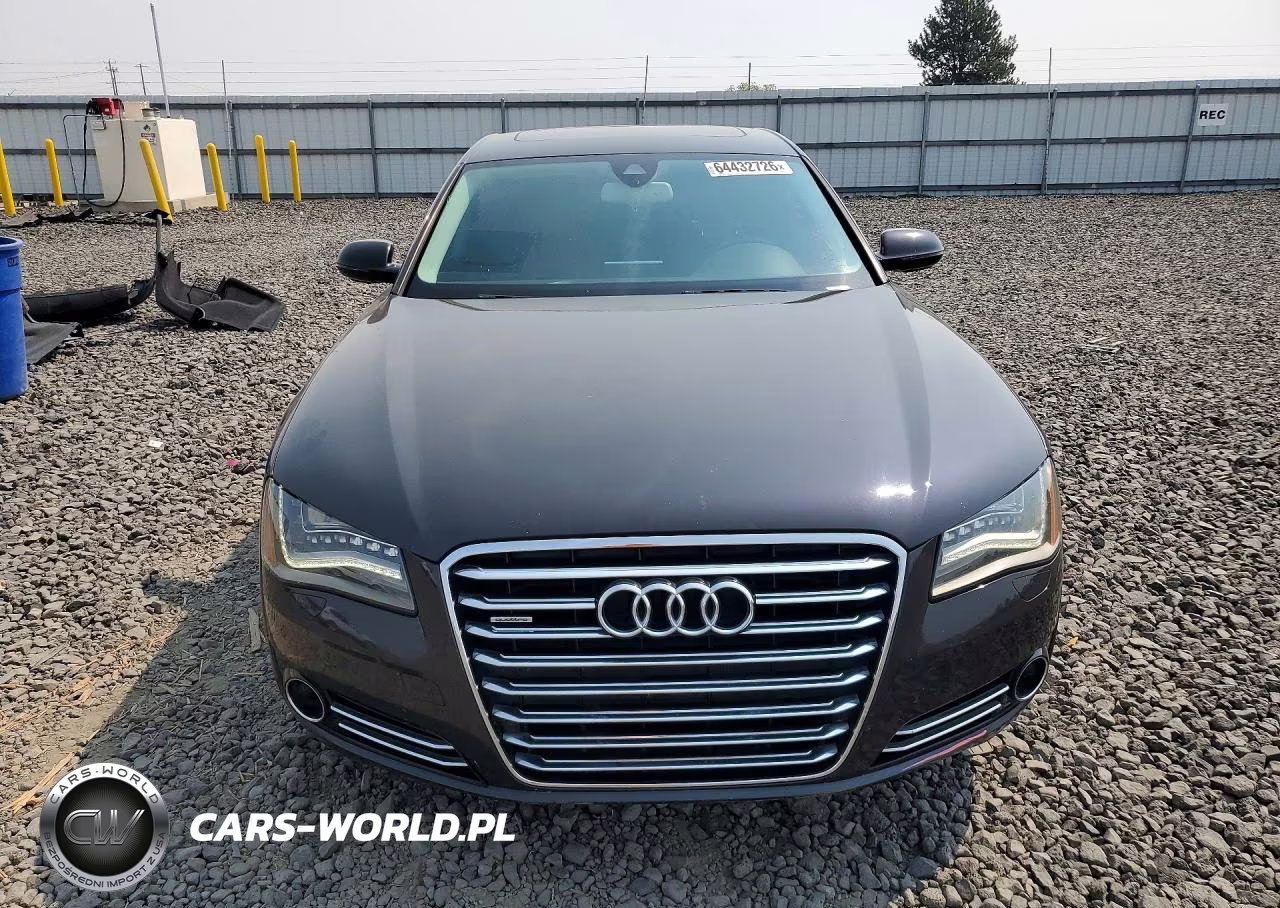 2013 Audi A8 Quattro VIN:WAUAGAFD0DN005754 - 5