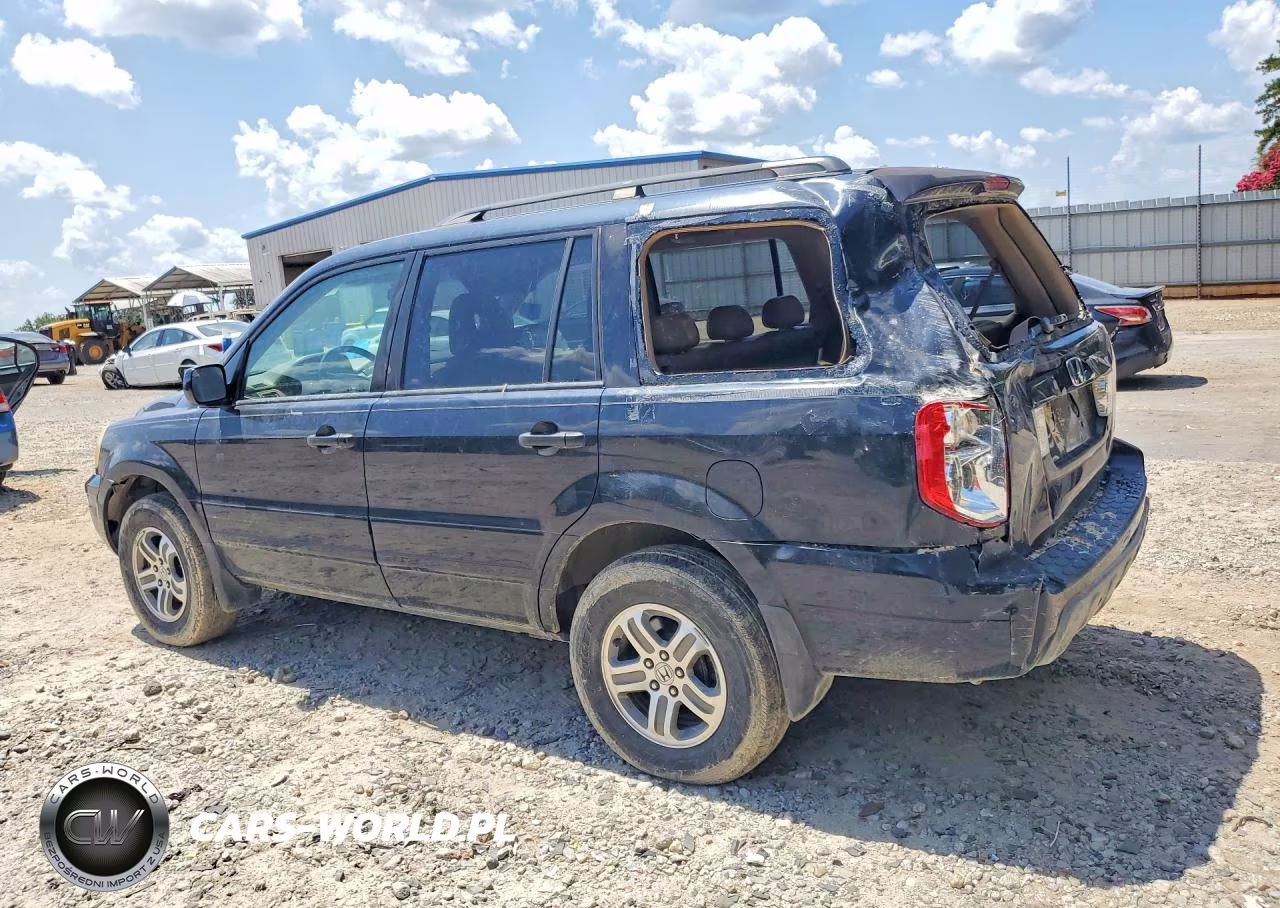 2004 Honda Pilot Exl VIN:2HKYF18504H545213 - 2
