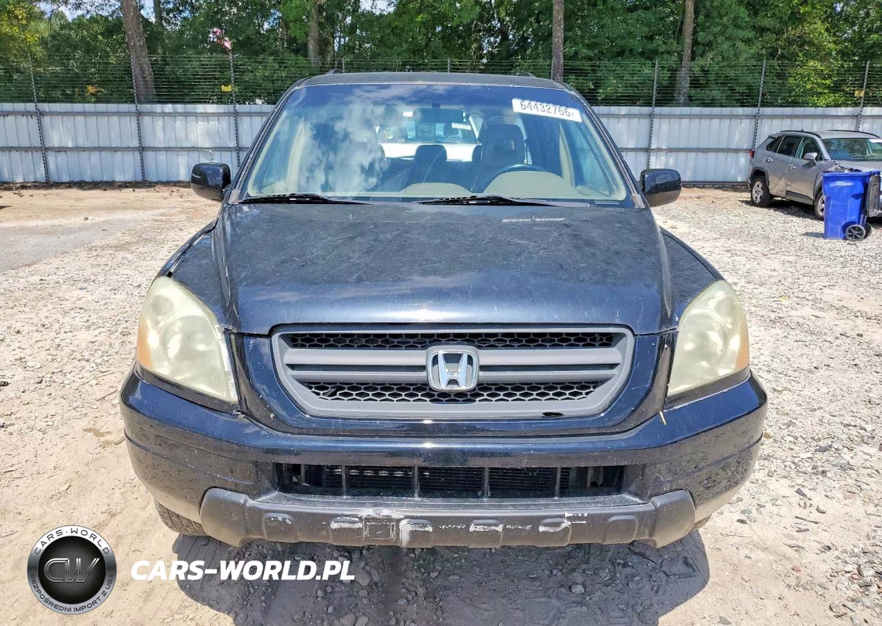 2004 Honda Pilot Exl VIN:2HKYF18504H545213 - 5