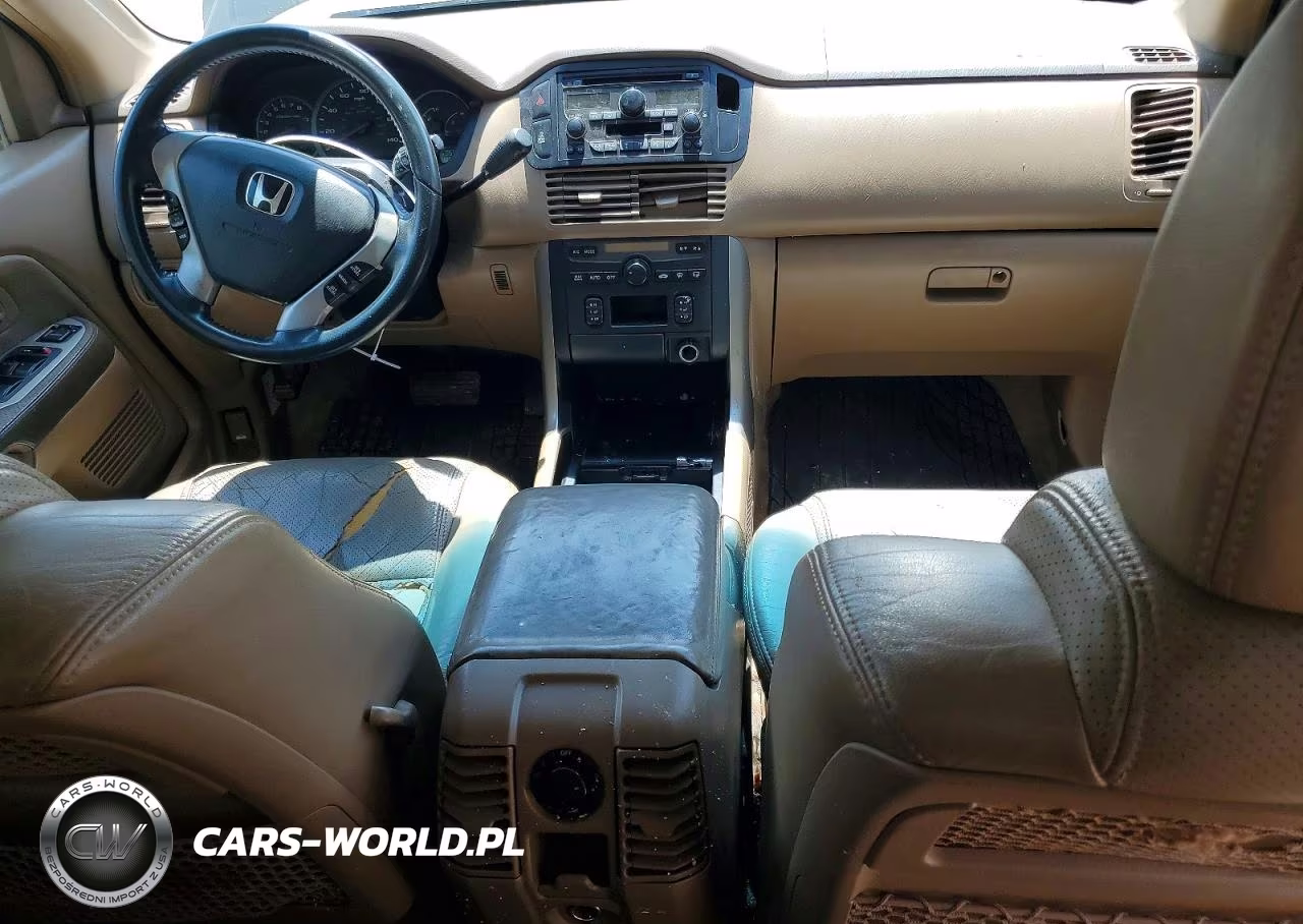 2004 Honda Pilot Exl VIN:2HKYF18504H545213 - 8