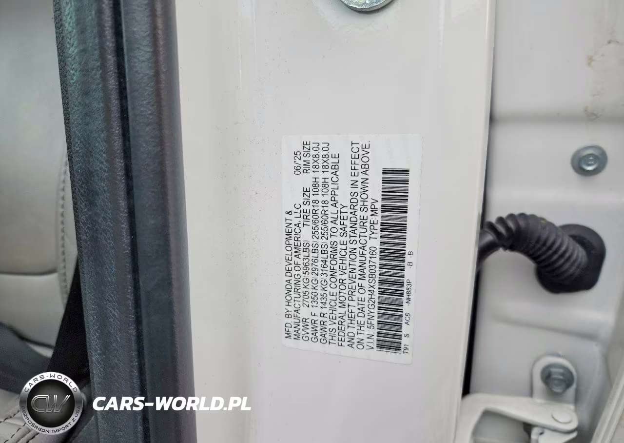 2025 Honda Pilot Exl VIN:5FNYG2H4XSB037160 - 12