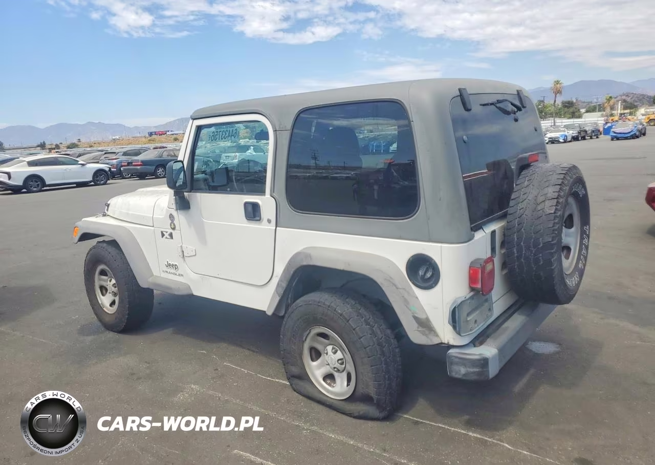 2005 Jeep Wrangler X VIN:1J4FA39S15P359184 - 2