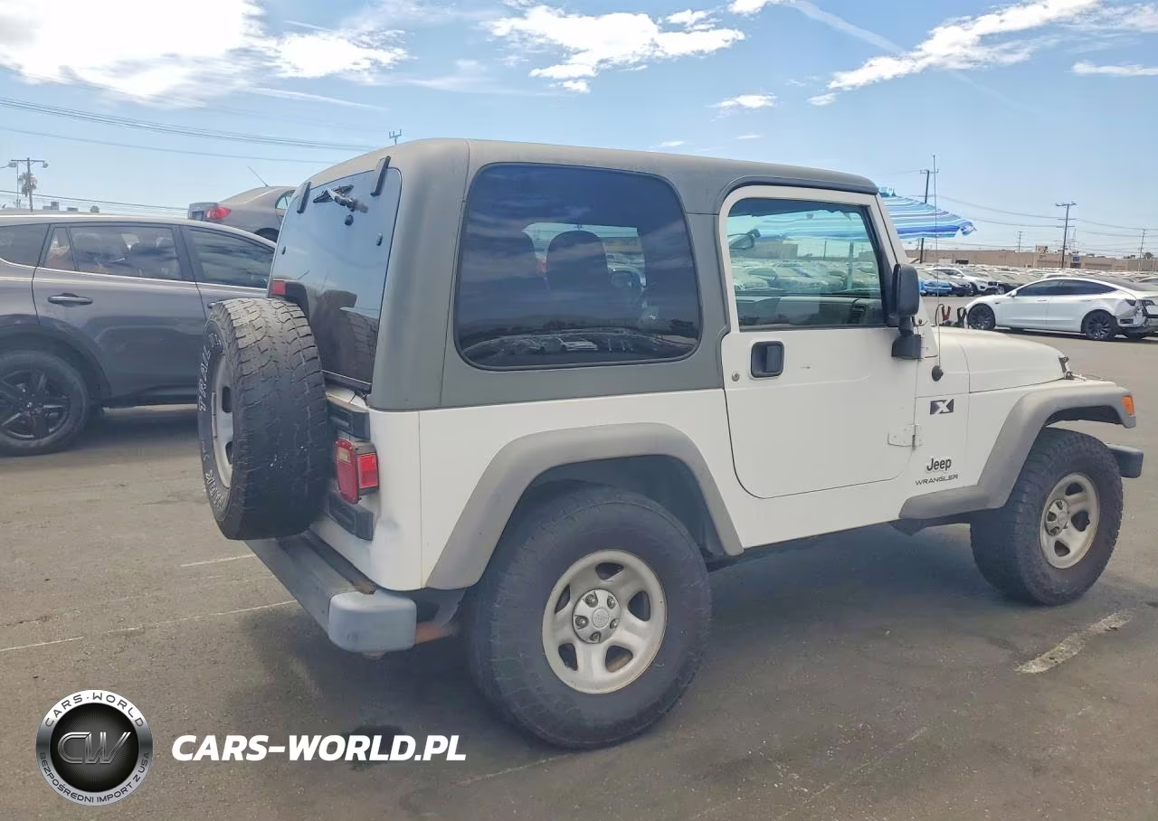 2005 Jeep Wrangler X VIN:1J4FA39S15P359184 - 3