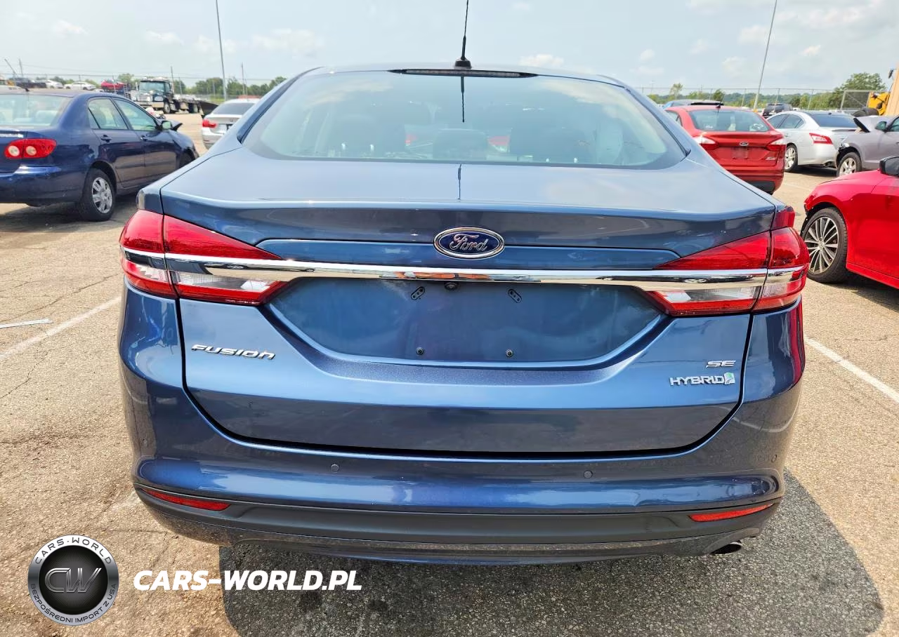 2018 Ford Fusion Se Hybrid VIN:3FA6P0LU1JR156589 - 6
