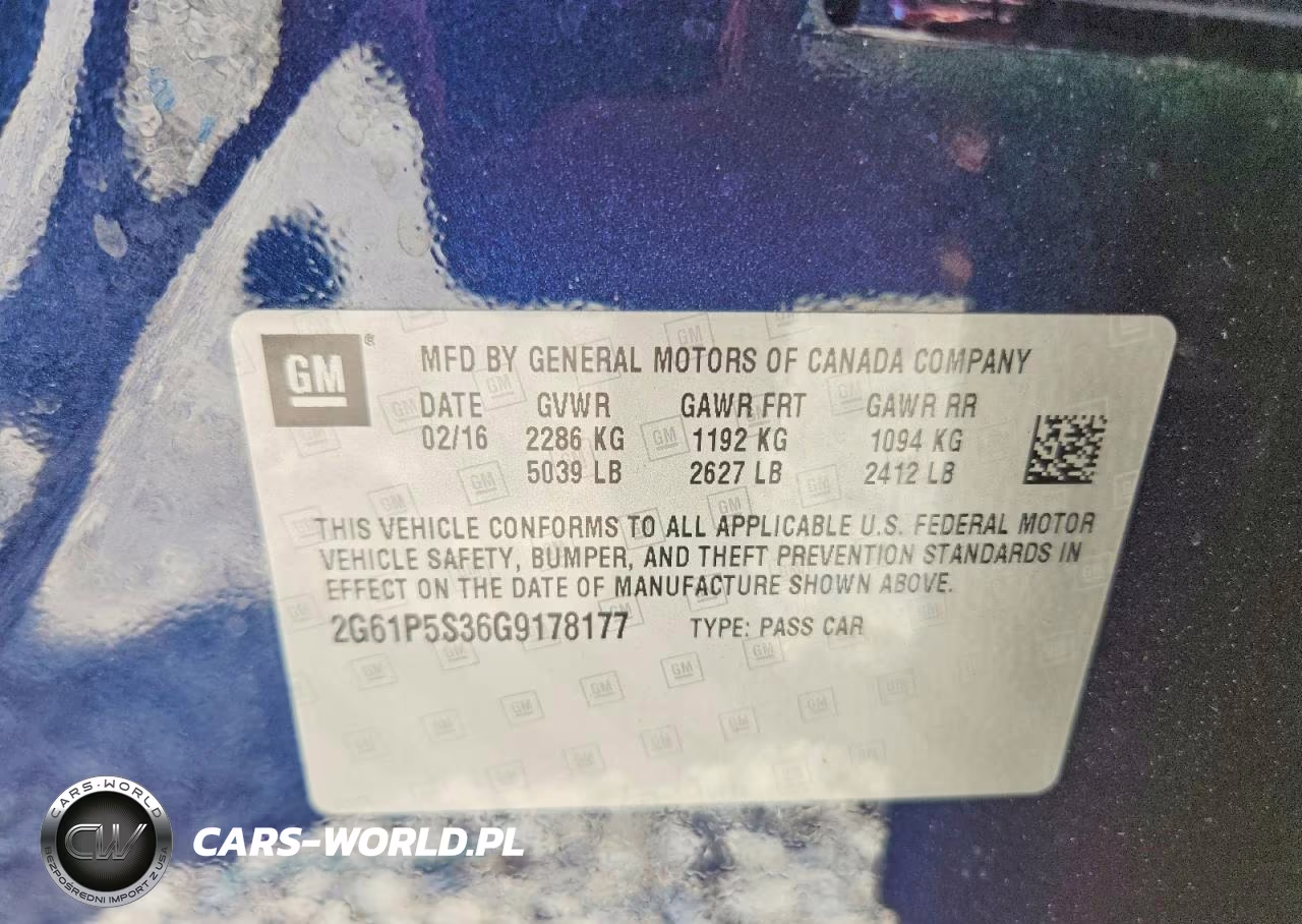 2016 Cadillac Xts Premium Collection VIN:2G61P5S36G9178177 - 12