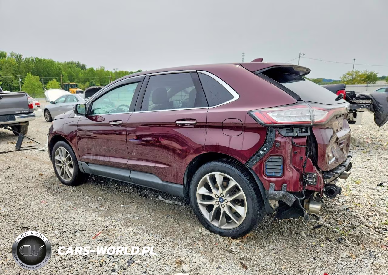 2018 Ford Edge Titanium VIN:2FMPK3K92JBC53337 - 2