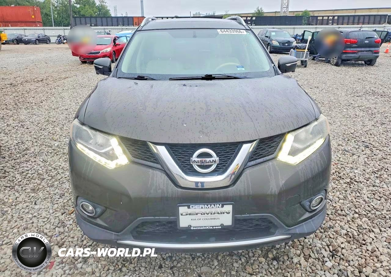 2015 Nissan Rogue Sl VIN:5N1AT2MV0FC830722 - 5