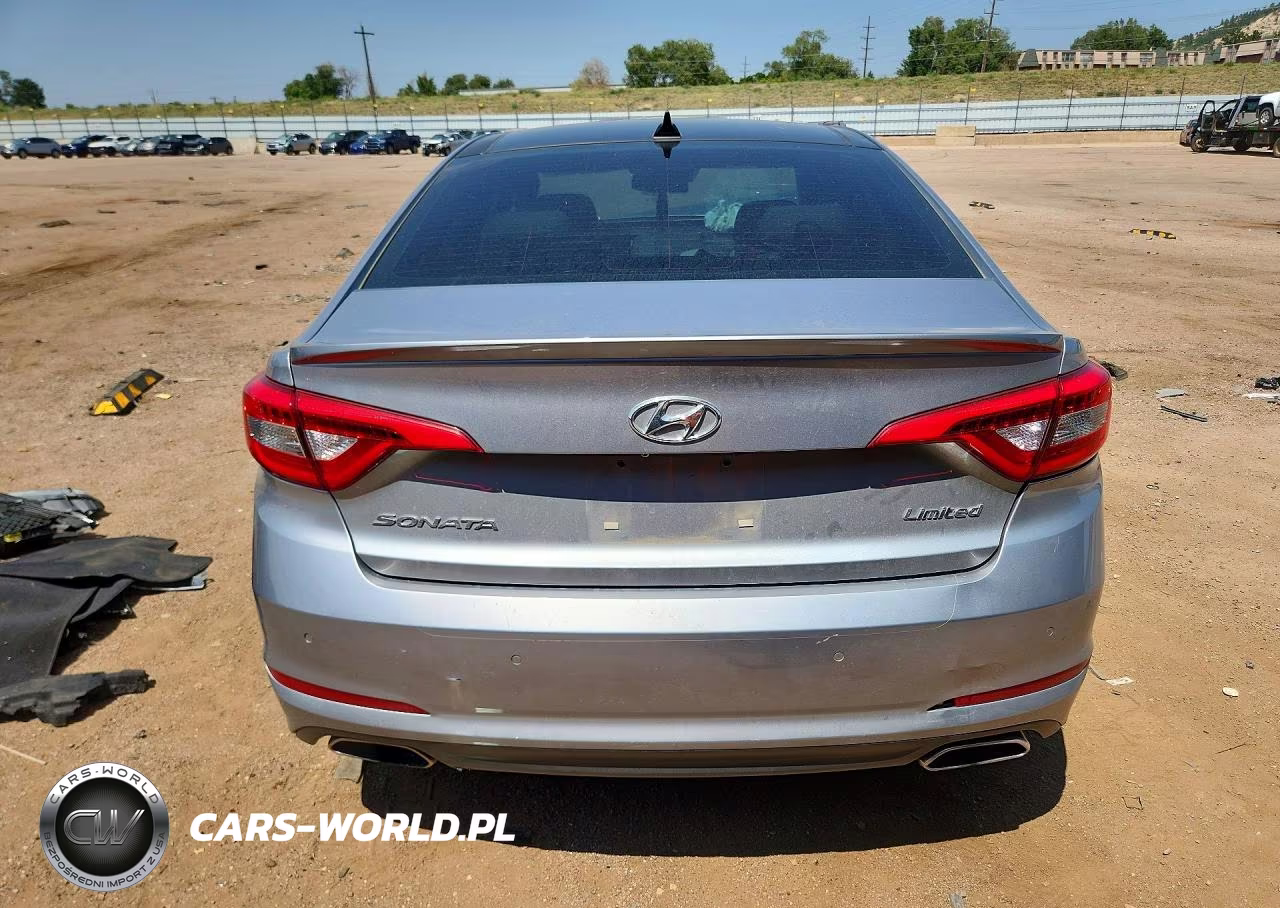 2015 Hyundai Sonata Limited VIN:5NPE34AF7FH070825 - 6