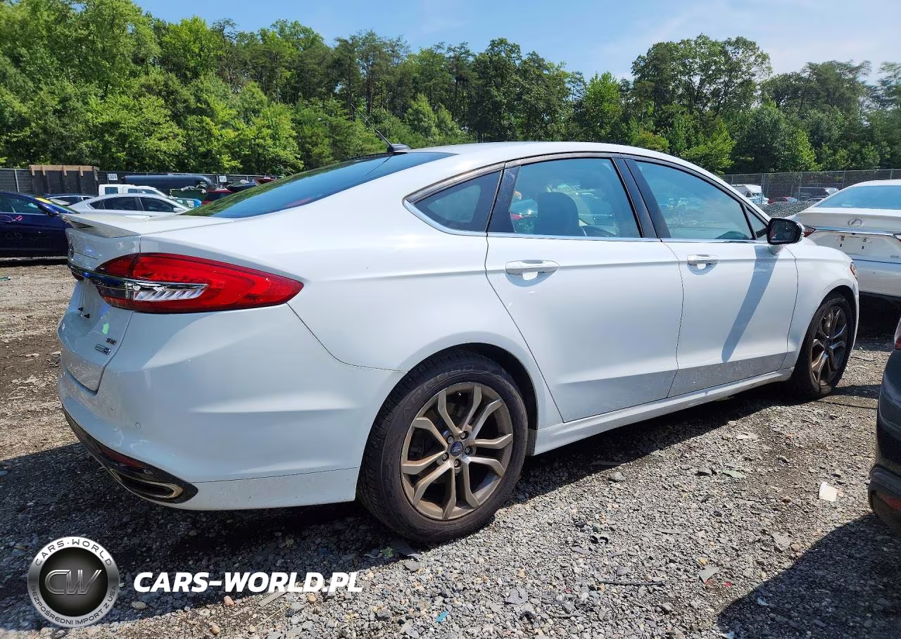 2017 Ford Fusion Se VIN:3FA6P0T94HR322576 - 3