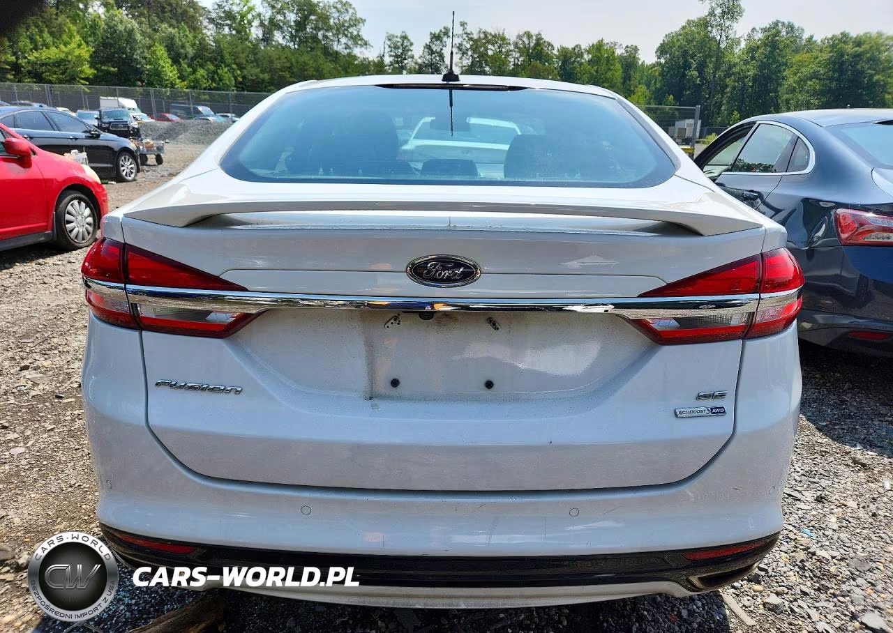 2017 Ford Fusion Se VIN:3FA6P0T94HR322576 - 6