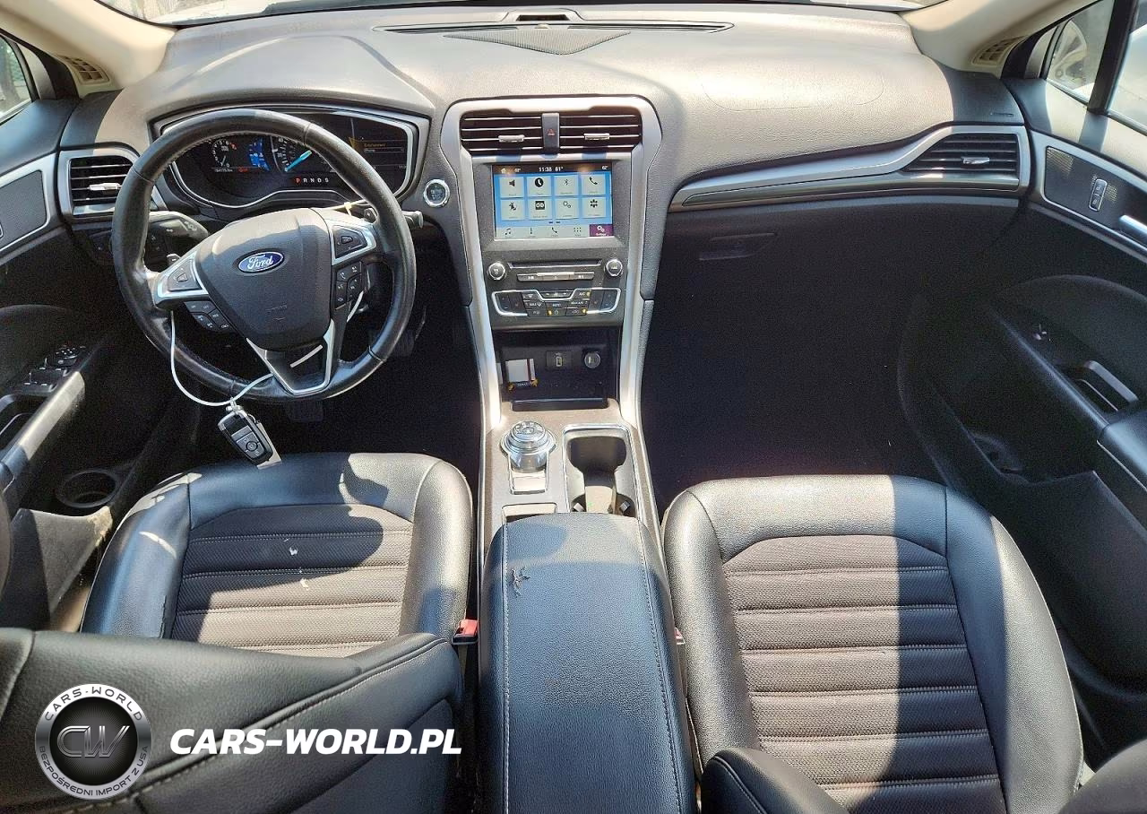 2017 Ford Fusion Se VIN:3FA6P0T94HR322576 - 8