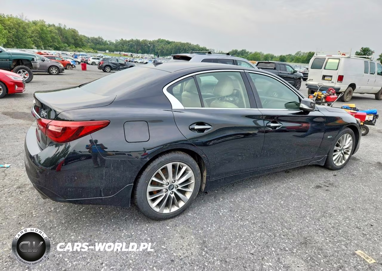 2018 Infiniti Q50 3.0T Luxe VIN:JN1EV7AR3JM430020 - 3