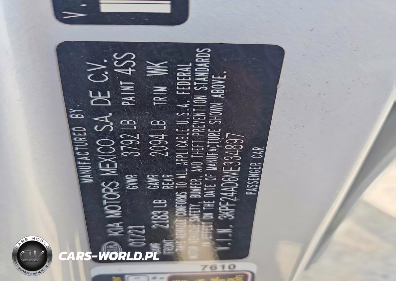 2021 Kia Forte Lxs VIN:3KPF24AD6ME334897 - 13