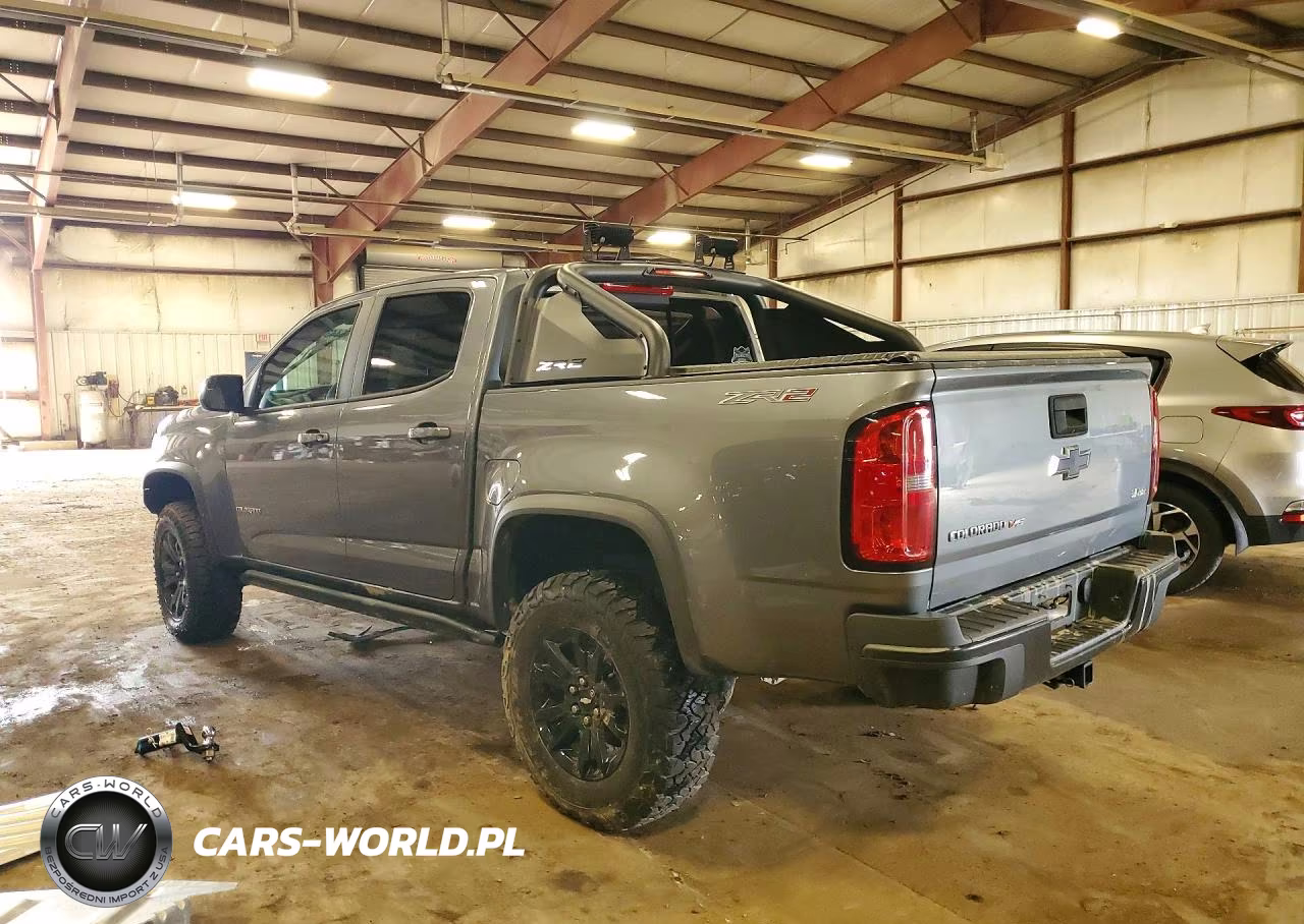 2020 Chevrolet Colorado Zr2 VIN:1GCGTEEN8L1100434 - 2