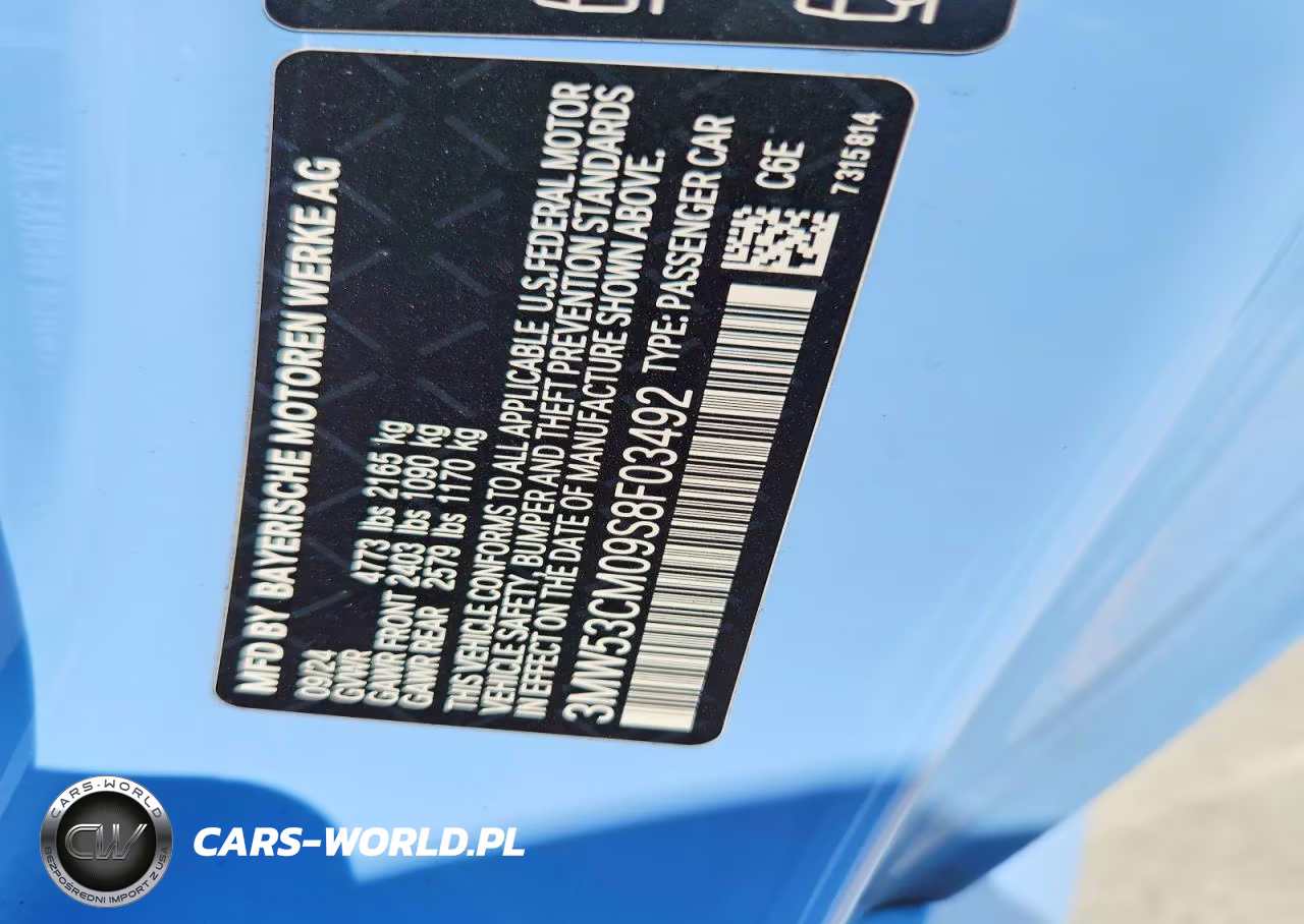 2025 BMW M240Xi VIN:3MW53CM09S8F03492 - 12