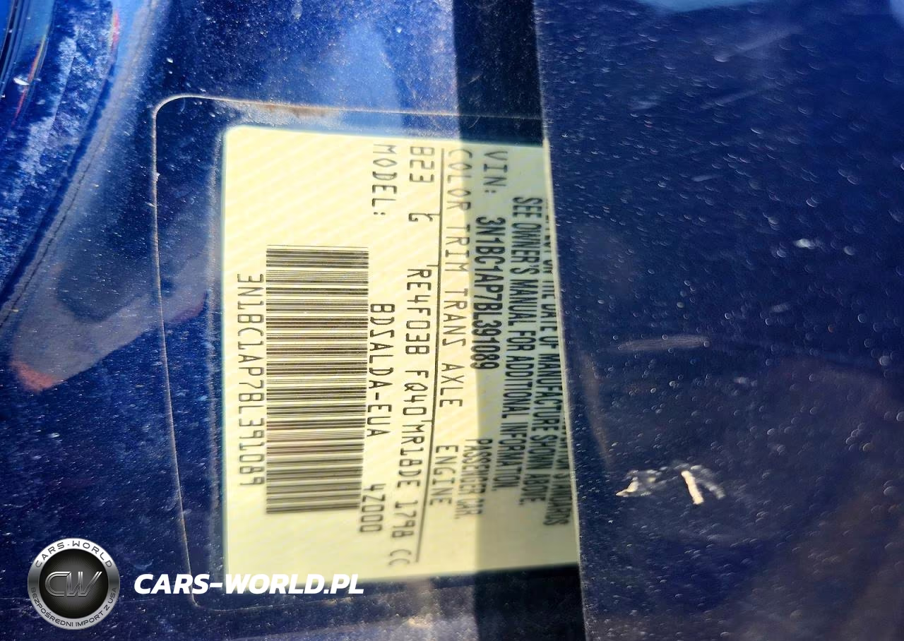 2011 Nissan Versa 1.8 S VIN:3N1BC1AP7BL391089 - 12