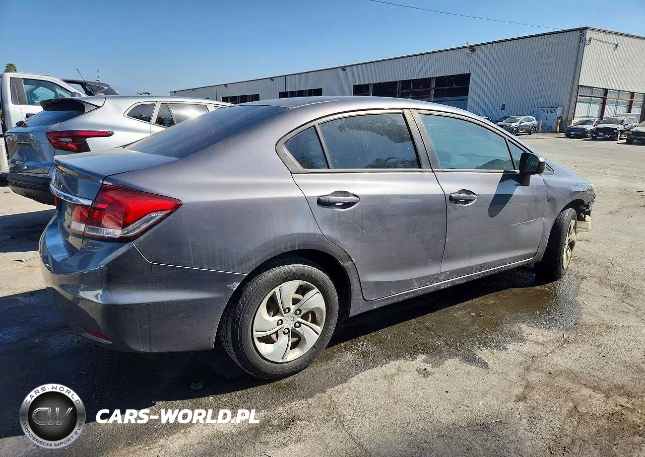 2015 Honda Civic Lx VIN:19XFB2F59FE220899 - 3