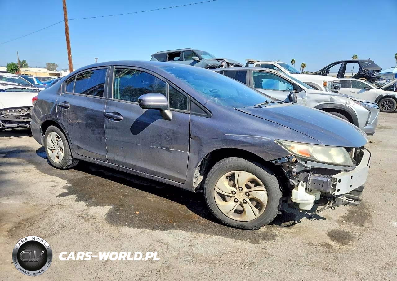 2015 Honda Civic Lx VIN:19XFB2F59FE220899 - 4