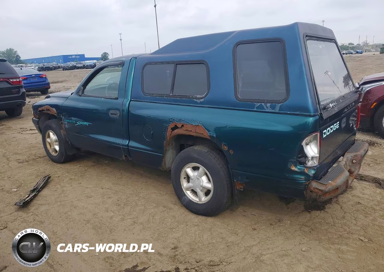 1998 Dodge Dakota VIN:1B7FL26X4WS766389 - 2
