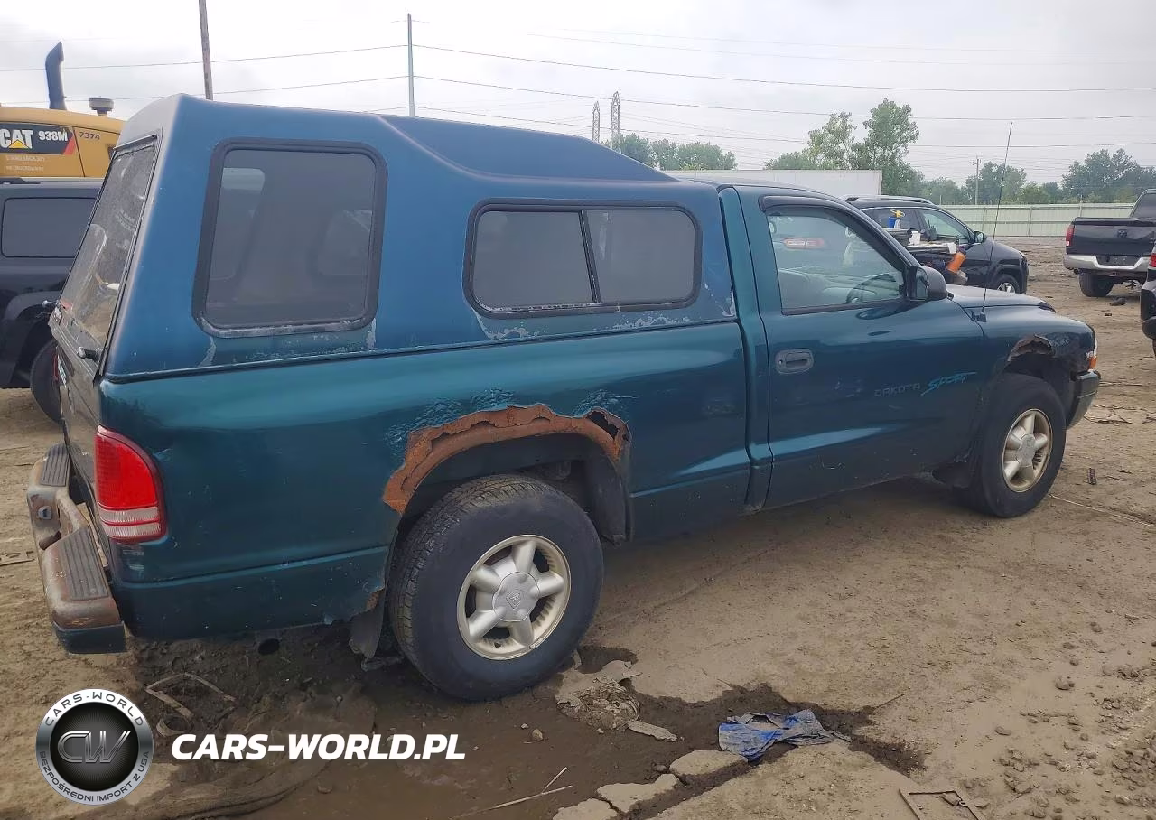 1998 Dodge Dakota VIN:1B7FL26X4WS766389 - 3