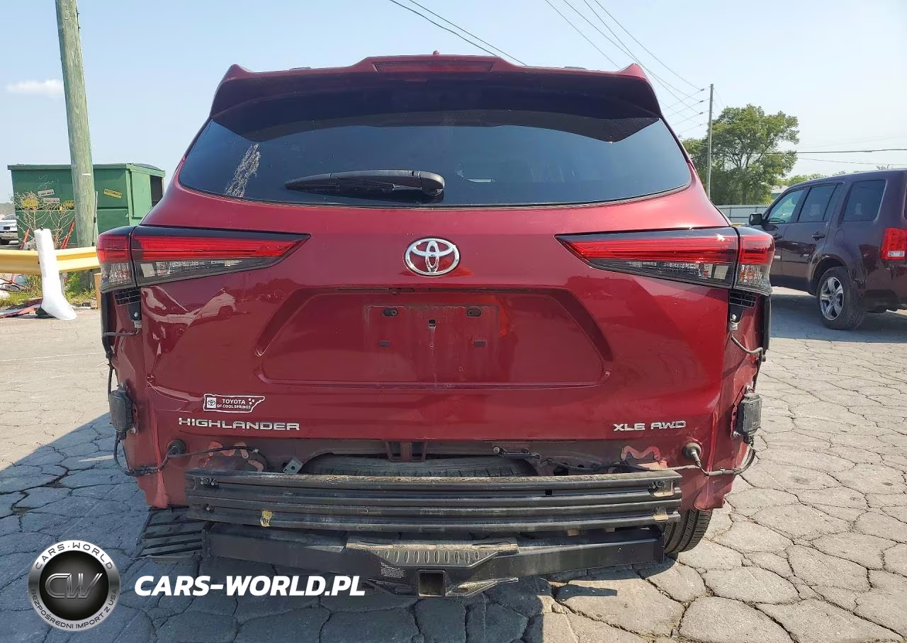 2022 Toyota Highlander Xle VIN:5TDHZRBH0NS219478 - 6