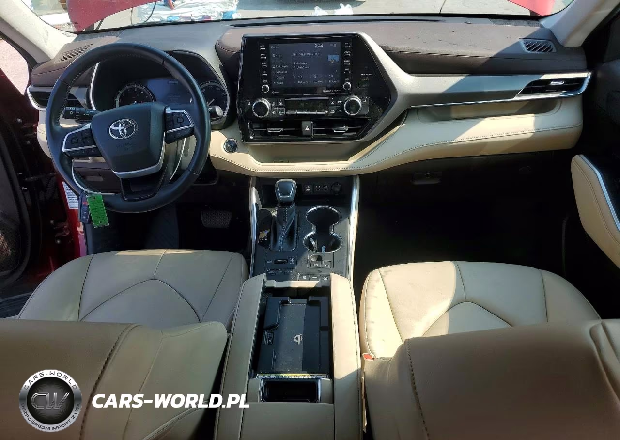 2022 Toyota Highlander Xle VIN:5TDHZRBH0NS219478 - 8