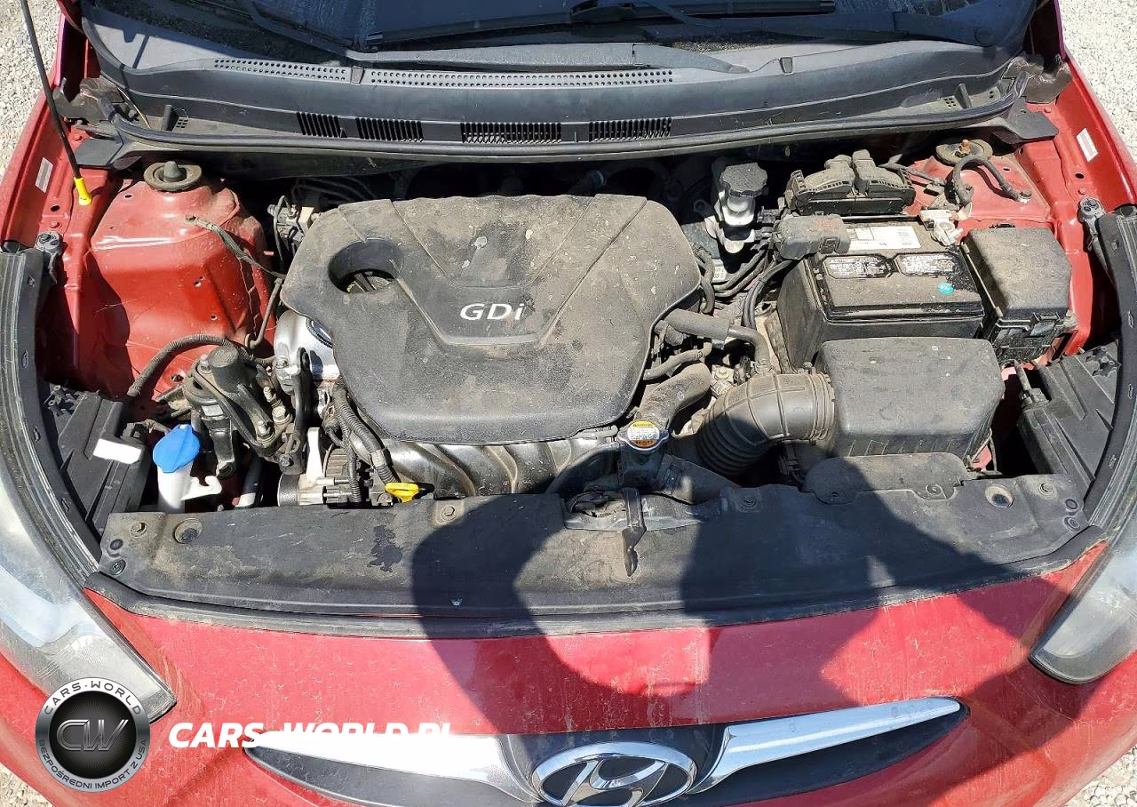 2012 Hyundai Accent Gls VIN:KMHCU4AE3CU057109 - 11