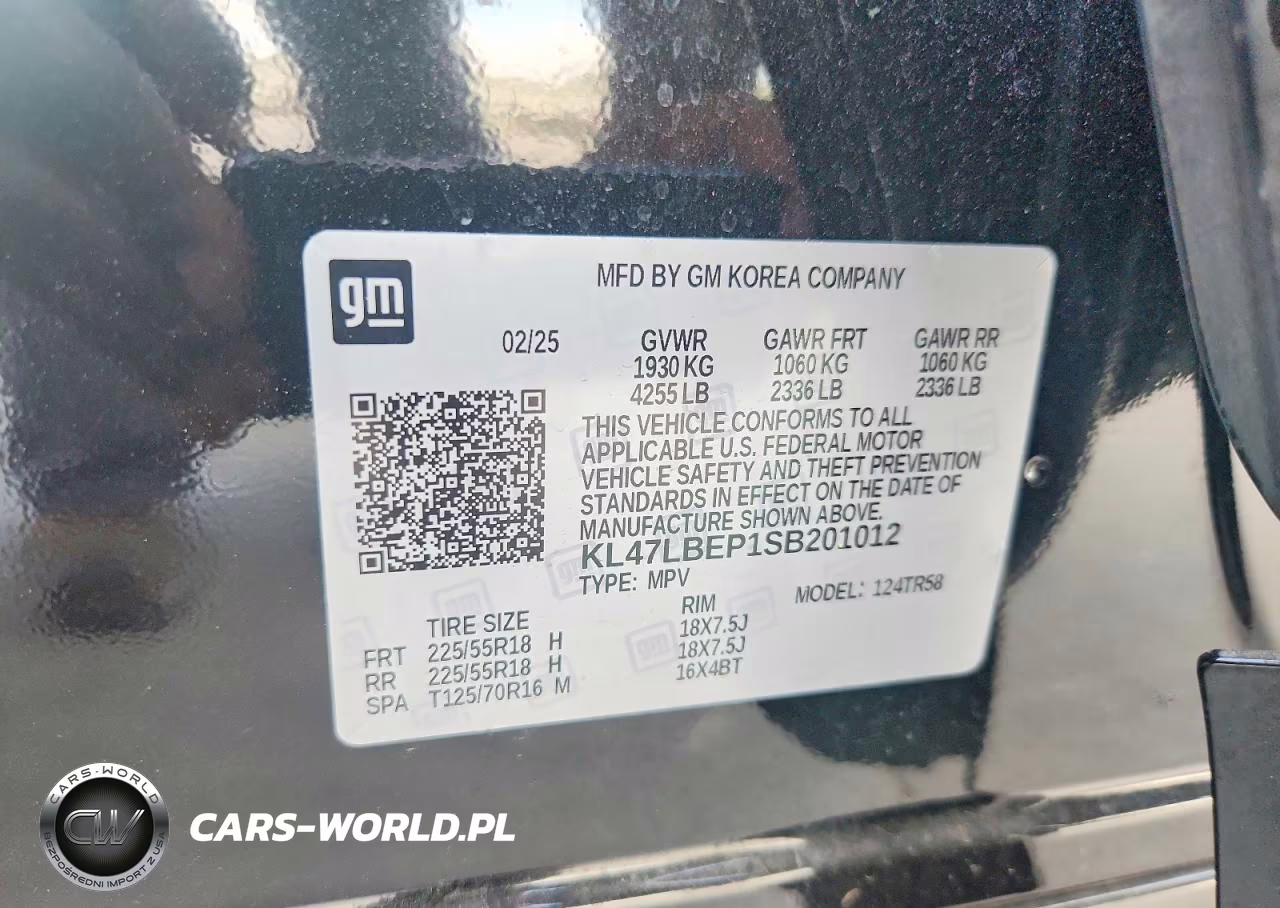 2025 Buick Envista Sport Touring VIN:KL47LBEP1SB201012 - 13