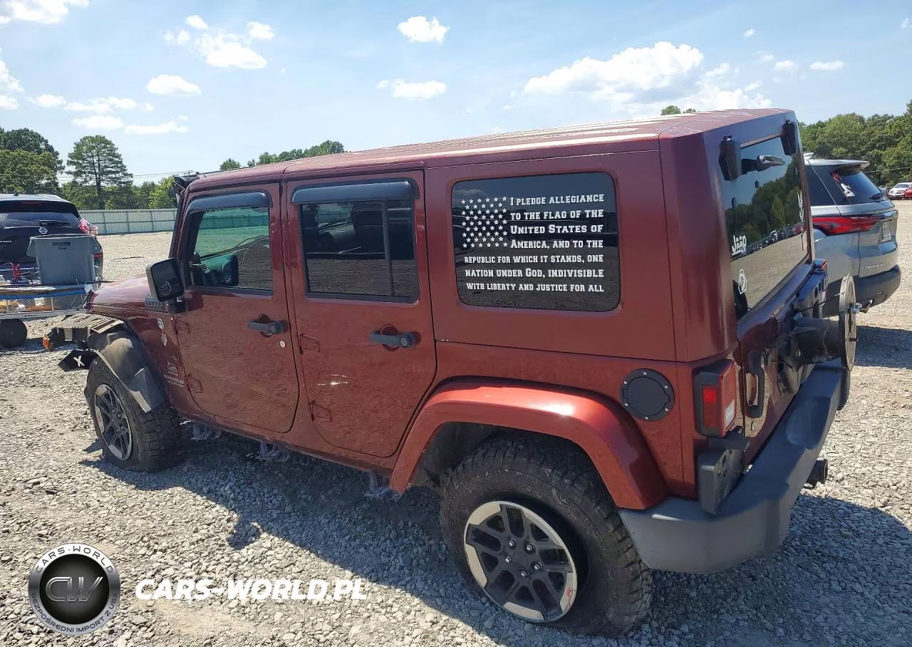 2007 Jeep Wrangler Sahara VIN:1J8GA59197L121387 - 2