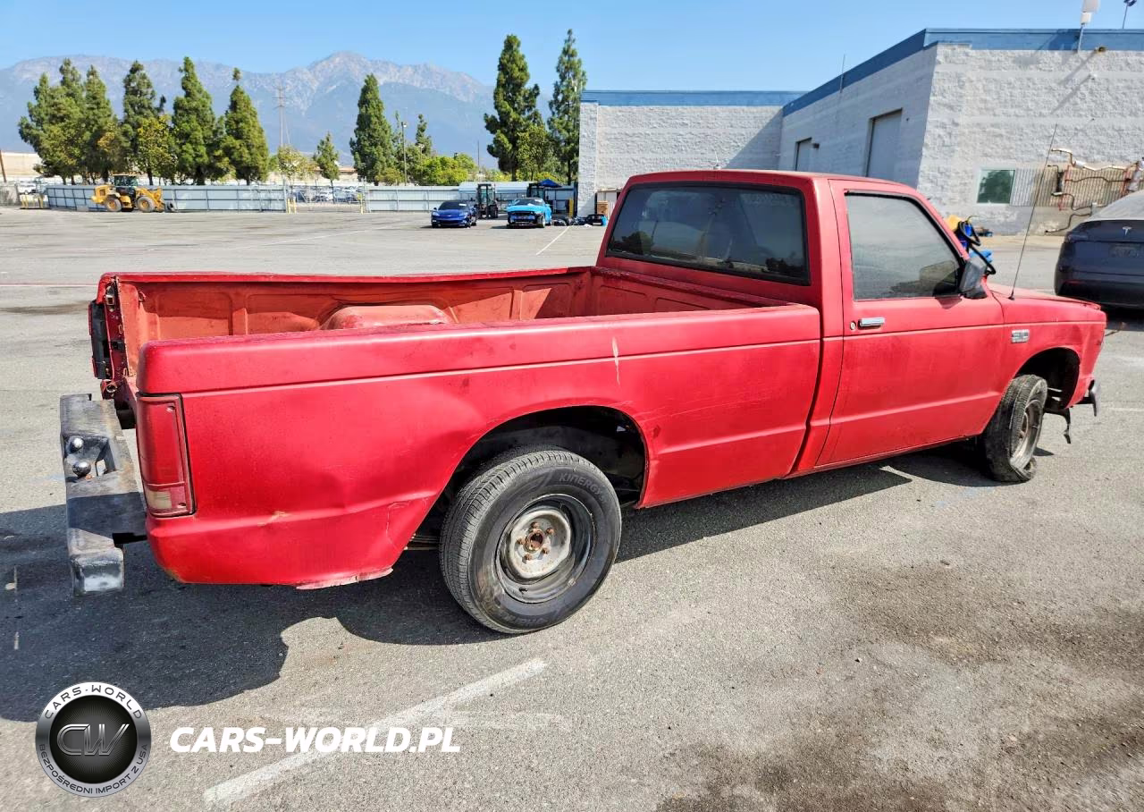 1987 Chevrolet S Truck S10 VIN:1GCCS14E7H8182988 - 3