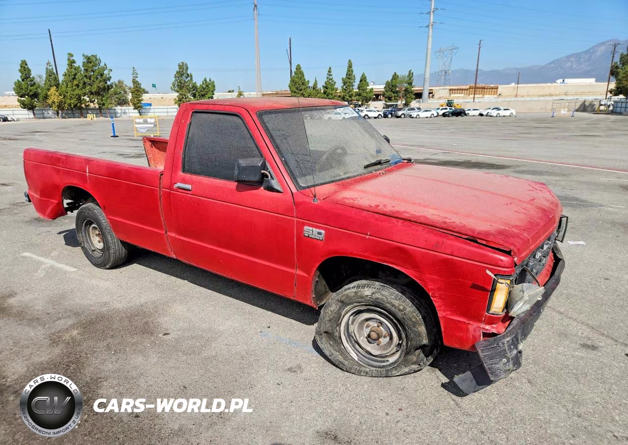 1987 Chevrolet S Truck S10 VIN:1GCCS14E7H8182988 - 4