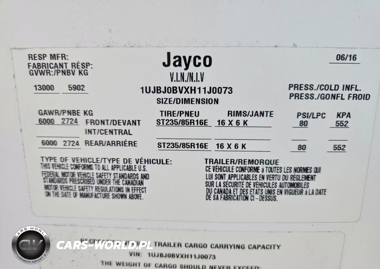 2017 Jayco Jay Flight Camper VIN:1UJBJ0BVXH11J0073 - 10