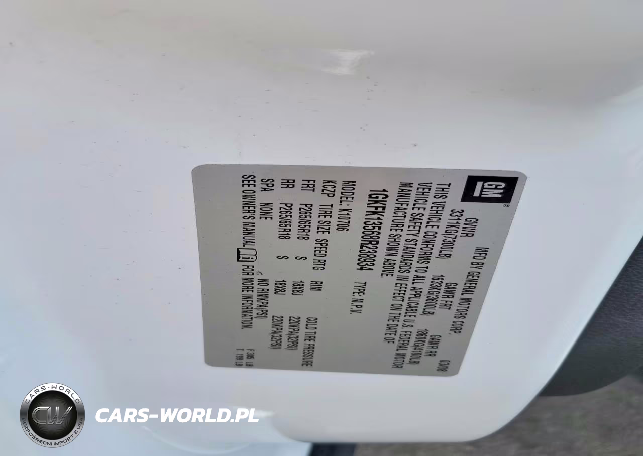 2008 GMC Yukon Hybrid VIN:1GKFK13568R238934 - 12