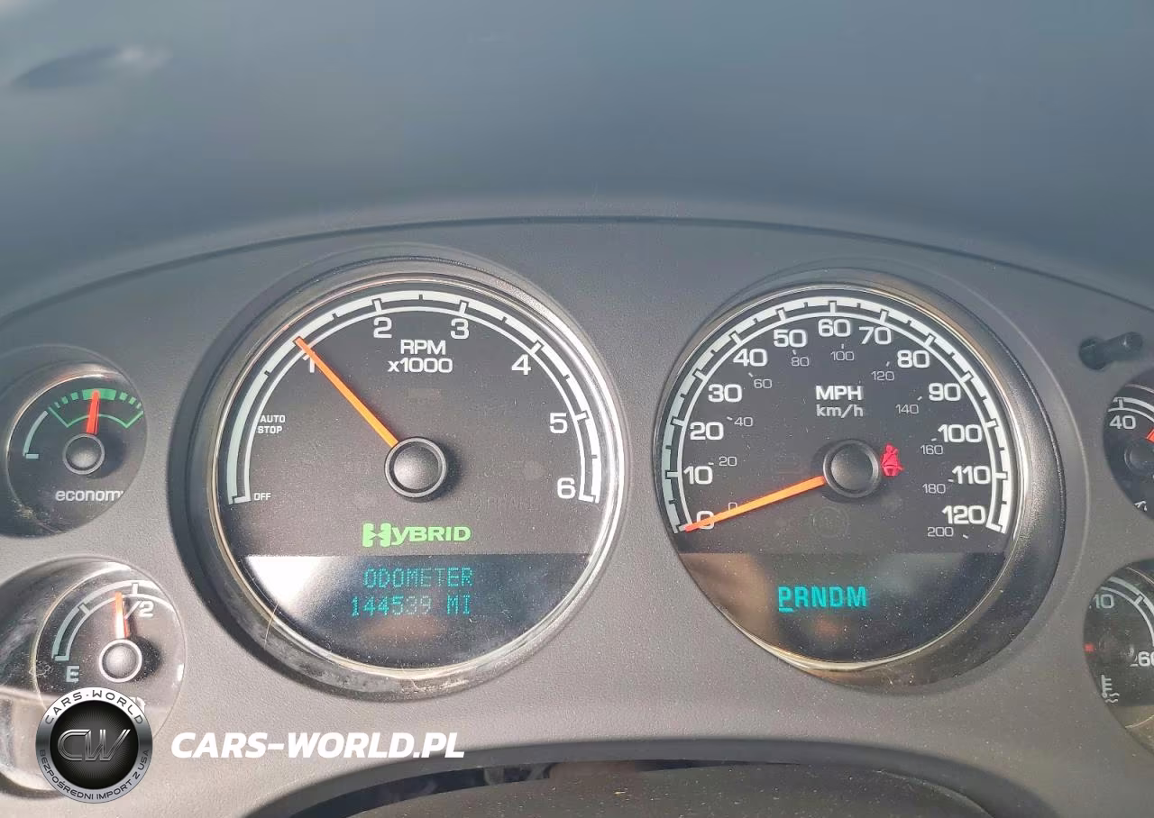 2008 GMC Yukon Hybrid VIN:1GKFK13568R238934 - 9