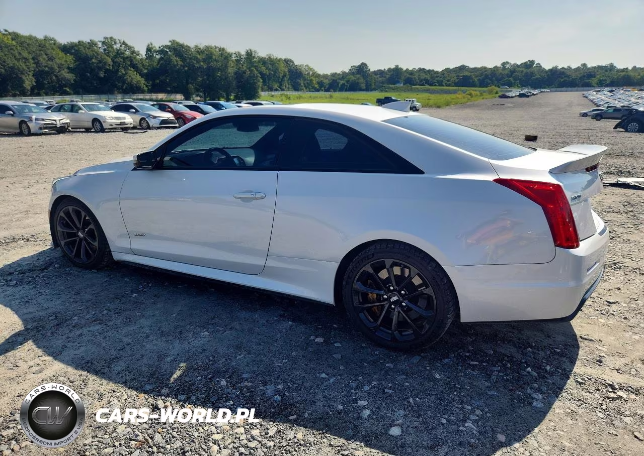 2016 Cadillac Ats-V White VIN:1G6AN1RY3G0156891 - 2