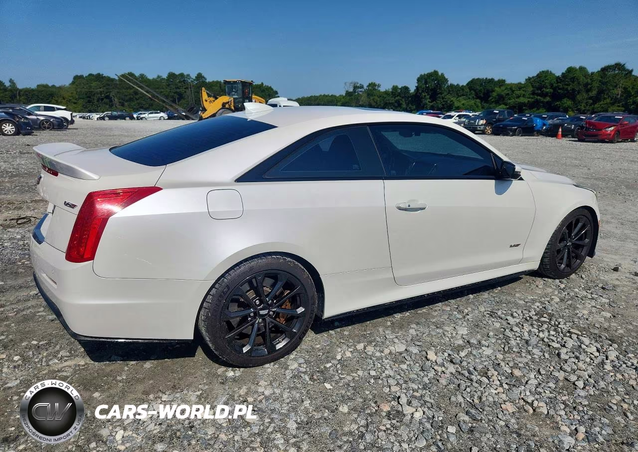 2016 Cadillac Ats-V White VIN:1G6AN1RY3G0156891 - 3