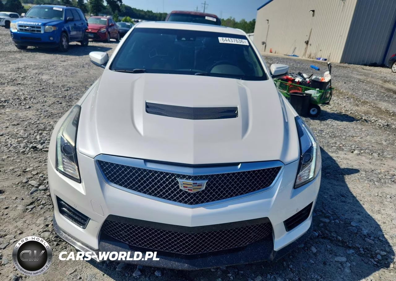 2016 Cadillac Ats-V White VIN:1G6AN1RY3G0156891 - 5