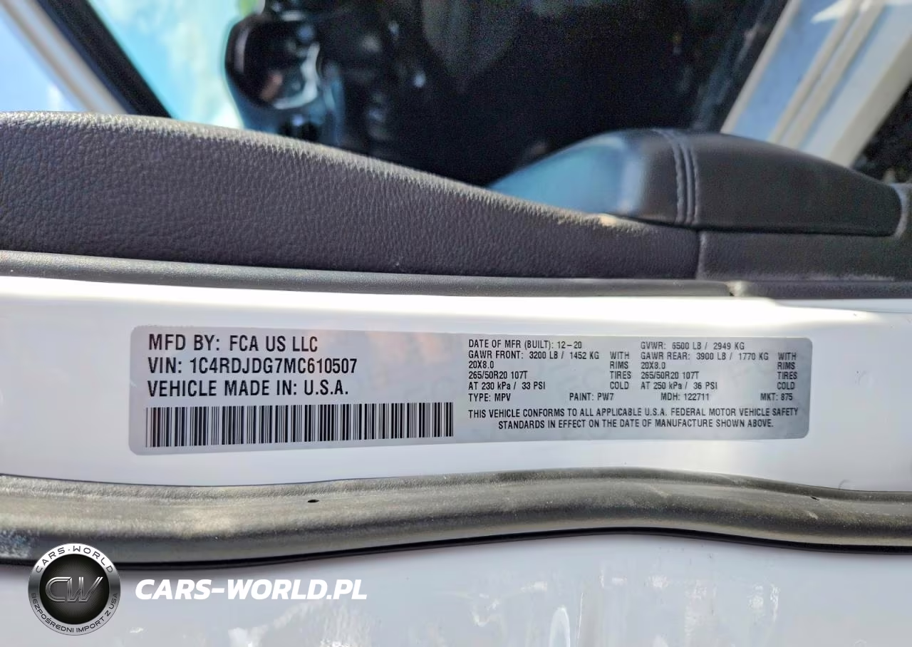 2021 Dodge Durango Gt VIN:1C4RDJDG7MC610507 - 13