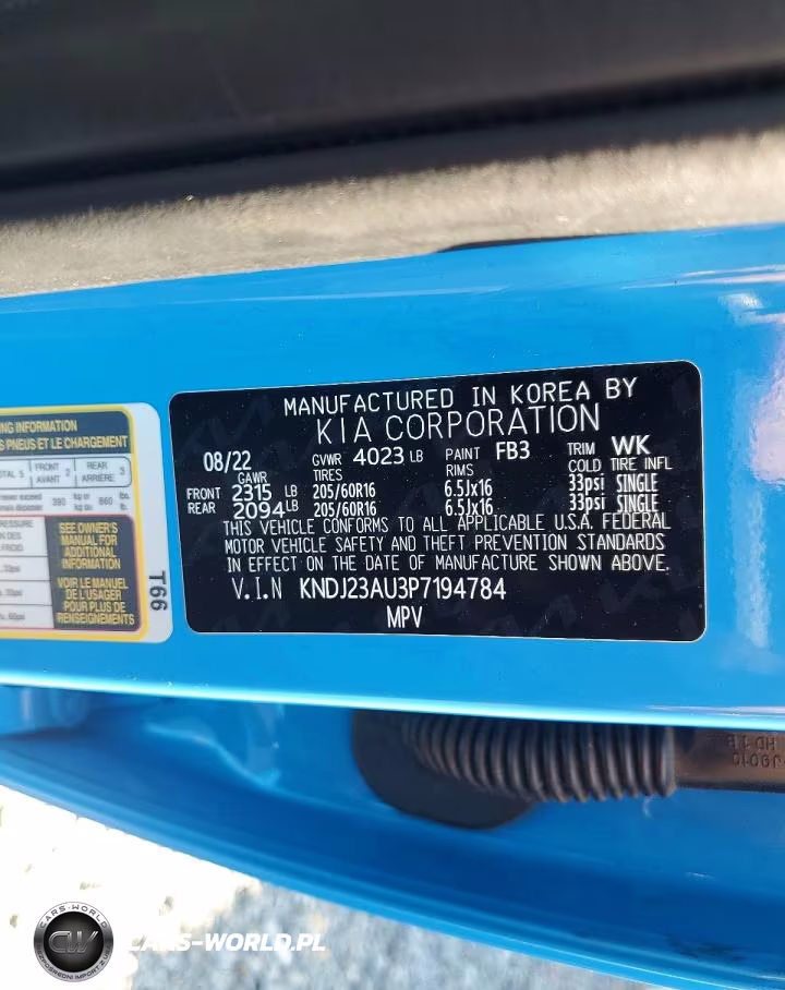 2023 Kia Soul S VIN:KNDJ23AU3P7194784 - 13