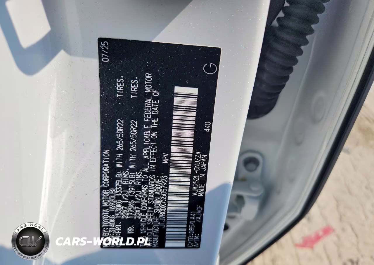 2025 Lexus Gx 550 Luxury+ VIN:JTJVBCDX7S5057923 - 13